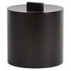 Hapco Contempo 3qt Round Ice Bucket,foiled Knob,liner,graphite,case Of 12
