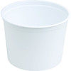 Plastic 64 Ounce Round Ice Bucket, White, Case Of 240
