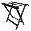 Hospitality 1 Source Tall Deluxe Wooden Luggage Rack, Espresso Finish, Case Of 4