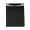 Hapco Certified Green Eco-Contour Tissue Box Cover Open Bottom, Black Case Of 12