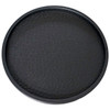 Hapco Vivid Collection 14" Tray, Brilliant Black, Pack Of 12