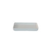 Hapco Certified Green Eco Contour Rectangular Soap Dish White Package Of 24