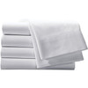 Best Western Centima Classic Flat Sheet, King, 108x115", White, Case Of 24