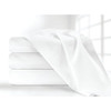 Choice Hotels Eclipse Collection Microfiber Flat Sheet, Queen, Case Of 24