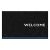 M+a Matting Microtel Welcome Blue Classic Impressions Logo Mat, 4' X 6'