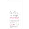Ramada Earthsmart Linen Card - 4 X 9, Case Of 100
