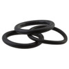Delta Oring, Kitchen Spout Repair Kit, Package Of 3 Oring Sizes, Black Rubber