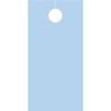 Blank Door Tags, Blue, Package Of 100