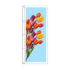 Vertical Flag, Tulips, 3' X 8'