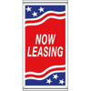 Now Leasing Boulevard Banner, Patriotic, 30 X 60