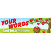 Semi-Custom Banner, Apple Tree, 10' X 3'