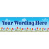 Semi-Custom Banner, Tulips, 15' X 4'