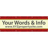 Semi-Custom Horizontal Banner, Filigree, 10' X 3'