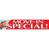 Horizontal Move In Special Banner, Tulips, 20' X 4'