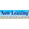 Horizontal Now Leasing Banner, Tulips/Flowers, 10' X 3'