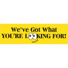 Horizontal We'Ve Got What You'Re Looking For! Banner, 10' X 3'