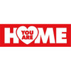 Horizontal You Are Home Banner, Heart, 20' X 4'