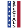 Specials Lawn Banner Kit, Patriotic, 15 X 32