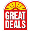 Coroplast Great Deals Window Arched Amenity Sign, 24 X 30