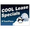 Coroplast Semi-Custom 2-Sided Reflective Sign, Cool Lease, 24 X 18
