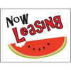 Coroplast Semi-Custom Yard Sign, Watermelon, 24 X 18