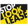 Coroplast Stop! Look! Lease! Dynamic Amenity Sign, 24 X 18