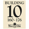 Custom Background Building Sign, Rectangle, Non-Reflective, 24 X 30