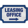 Custom Dimensional Sign With Notched Corners, Wood Grain Finish, 17 X 11