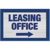 Custom Dimensional Sign With Straight Corners, Wood Grain Finish, 17 X 11