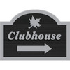 Custom Dimensional Sign, Arched Top, Wood Grain Finish, 22 X 16