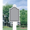 Custom Economy Arched Top Specialty Sign, Non-Reflective, 12 X 18