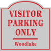 Custom V Groove Routed Dimensional Sign With Arched Top, 18 X 18