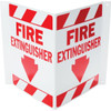 Fire Extinguisher Interior Dimensional Sign, 15 X 12