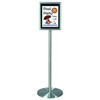 Paper Sign Board And Stand, Aluminum, 12 X 15"