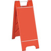 Plastic A-Frame With Channels, Orange, Small,