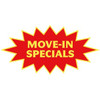 Stock Move-In Specials Slide-On Burst, 22 X 11