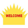 Welcome Slide-In Burst, 30 X 24