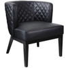 Boss Office Products Ava Quilted Accent Chair Black