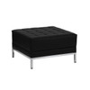 Flash Furniture Hercules Imagination Series Black Leather Ottoman