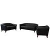 Flash Furniture Hercules Imperial Series Reception Set In Black