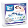 Cleanrest Fitted Waterproof Mattress Cover, King, Case Of 4