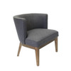 Boss Office Products Ava Accent Chair, Slate Grey