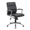 Boss Office Products Executive Chair, Black B9476-BK