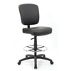 Boss Office Products Oversized Drafting Stool, Black