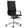 Startex Industries Florence Endura Black High Task Chair W/soft Arms Case Of 2