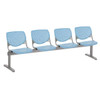 Kfi Seating Kool 4-Seat Interior Chairs (Sky Blue)