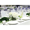 Tablecloth, Spun Polyester, 42x42, White Case Of 12