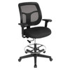 Eurotech Apollo Black Drafting Stool