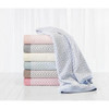 1888 Mills Fiber Tone Poly Chevron Bath Sheet 35x70 Inch,porcelaine,case Of 24
