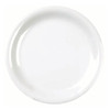 Thunder Group 7-1/4" Narrow Rim Plate White Package Of 12